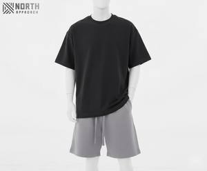 Camiseta de Hombre de la Mejor Calidad, Camiseta Lisa de Alta Calidad para Ropa Urbana, 280 g/m², Peso Pesado, Impresión de Logotipo, para Fabricación Personalizada OEM - Product Image 1