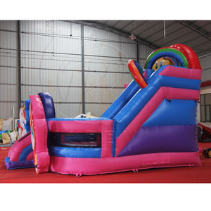 Commercial <b>Inflatable</b> Obstacle Course Heavy Duty PVC Bounce <b>House</b> Slide Combo Castle Portable Outdoor Playground Equipment - Product Image 4
