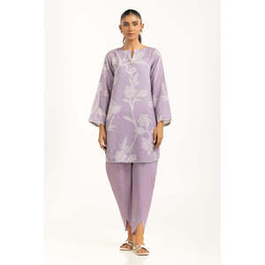 ชุดลำลองแบบ Co-Ord รุ่น IPST-55264-A ผ้า Denier Jacquard พิมพ์ลายเพื่อความสบายและมีสไตล์ - Product Image 1