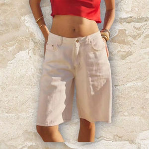 Vintage S Taille Denim Shorts Jeanagers Autre Artisanat Jeans Pantalon Court - Product Image 1