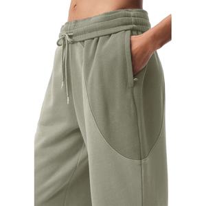 Women Heavy Fleece Sweatpants Thick Warm Joggers High Waist Winter <b>Lounge</b> Pants OEM Custom Logo Fashion Casual <b>Trousers</b> - Product Image 3