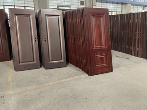 Bien vendre Porte pivotante en acier inoxydable de haute qualité pour l'entrée principale résidentielle extérieure avec sécurité et blocs en aluminium - Product Image 3