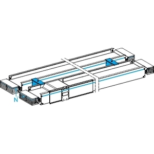 Per SCHNEIDER ELECTRIC KTC6300ED4203 CANALIS KT 4X6300CO, prodotto per busway e cavi, lunghezza 2M, plug-in - Product Image 1