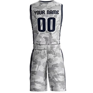 Ensembles d'uniformes de basket-ball réversibles personnalisés de haute qualité Maillot de basket-ball professionnel respirant par sublimation complète grande taille - Product Image 6