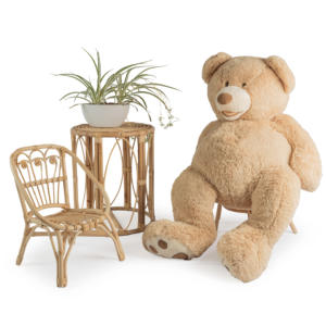 <b>Rattan</b> party <b>chairs</b> for kids cute design handmade <b>chair</b> children furniture from natural cane - Product Image 6