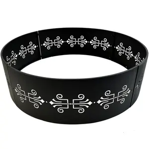 Home Garden Patio <b>Fire</b> <b>Pit</b> Barbeque Furniture <b>Portable</b> Round Corten Steel <b>Fire</b> <b>Pit</b> for Outdoor Camping with Customized Color - Product Image 3