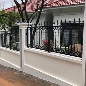 Fournisseur vietnamien de clôture en fer forgé, clôture en fer antirouille solide pour villa de jardin, vente en gros de fabrication vietnamienne - Product Image 5