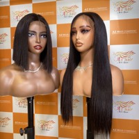 <strong>Best</strong> Price Human Hair <strong>Wig</strong> With Glueless Lace Closure Bone Straight Black Color Texture Raw Hair Extensions Super Quality