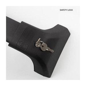 2020-2025 TOYOTA HIGHLANDER Class to lớn sự tinh tế bán hàng Hợp kim nhôm mái giá đường sắt vận chuyển hàng hóa với khóa Màu đen thanh chéo - Product Image 1