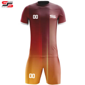 Maillot de football de qualité supérieure 2025 – Couleurs personnalisées, logo de marque imprimé, respirant, ensemble uniforme de football unisexe - Product Image 3