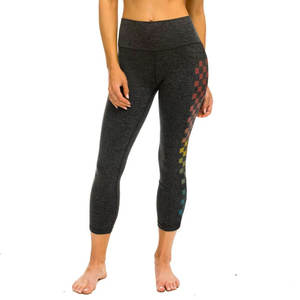 Factory Direct Factory Supply Plain Dyed Women <b>Leggings</b> Spandex & <b>Polyester</b> Fabric Made Women <b>Leggings</b> - Product Image 1