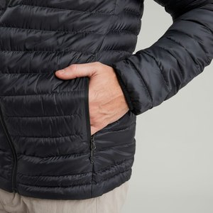 Chaquetas Acolchadas para Hombre con Capucha, Marca Nueva 2025, Logotipo Personalizado, la Mejor Calidad, Chaqueta de Plumón Negra de Moda para Invierno - Product Image 3