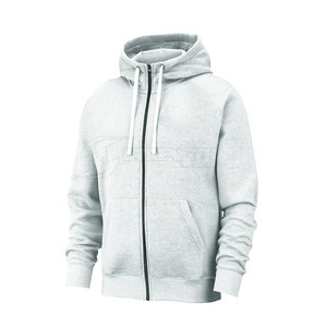 Sudadera con capucha y cremallera para hombre, estilo nuevo, tejida a crochet, para invierno, personalizada, al por mayor, de alta calidad, poliéster/algodón, ropa informal - Product Image 1