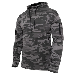 OEM logotipo personalizado de alta calidad con estilo Streetwear de los hombres de invierno sudaderas con capucha de camuflaje de talla grande esencial gran oferta - Product Image 2