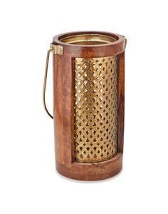 Premium Design Wholesale Handmade Metal & Wood Moroccan <b>Lantern</b> for Candle Holder <b>Tealight</b> Tabletop Indian Suppliers & Exporter - Product Image 1