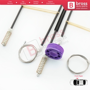 ชุดซ่อมมอเตอร์กระจกไฟฟ้า BWR5079 สำหรับประตูหน้าขวา รถยนต์ Toledo MK3 5P2 ปี 2004-2009 และ Altea 5P1 XL 5P5 5P8 5P0837462 - Product Image 3