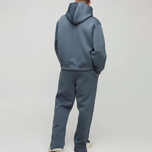 OEM Custom Wholesale Design Your Own Logo High Quality Plain <b>Pullover</b> <b>Men</b> Casual Wear Training Tracksuits for <b>Men</b> - Product Image 3
