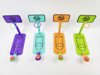 Mini-jeu de basket pliable de table, jeu de tir au basket de bureau, jouet interactif portable pour enfants, jeu de table d'intérieur