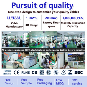 Nhà sản xuất cáp dữ liệu chuyên nghiệp Cáp dữ liệu tùy chỉnh nhiều tùy chọn vật liệu hỗ trợ thiết kế miễn phí đáp ứng nhu cầu đ<span class=keywords><strong>a</strong></span> dạng - Product Image 6