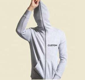 Sudaderas con cremallera para hombre, ropa de gimnasio, Oem, la mejor calidad, diseño personalizado, transpirable, a prueba de viento, sudaderas con cremallera para hombre de gran tamaño a bajo precio - Product Image 4