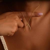 Collier minimaliste chrétien de haute qualité en argent sterling 925 plaqué or 18 carats et rhodié, unisexe, pour fiançailles et mariage
