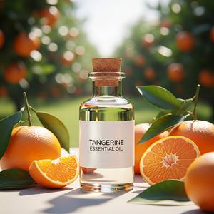 Aceite esencial de mandarina al por mayor, aceite aromático natural de cítricos reticulados para hacer jabón, vela, fragancia, proveedor a granel - Product Image 1