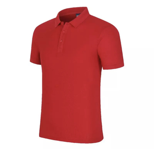 Camiseta de Hombre 100% Algodón de Alta Calidad, Manga Corta, Tejida, Estilo Golf, Diseño Sólido, Antiarrugas, Top Ventas - Product Image 3
