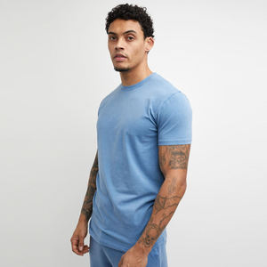 T-shirt surdimensionné vintage pour homme Lavage à l'acide personnalisé Séchage rapide et coupe ample Style Hip Hop Poids lourd 100% coton personnalisé - Product Image 2