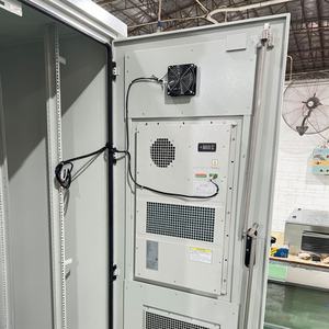 42u al aire libre de metal <span class=keywords><strong>UPS</strong></span> batería gabinete de energía solar gabinete de telecomunicaciones eléctricas con aire acondicionado - Product Image 6