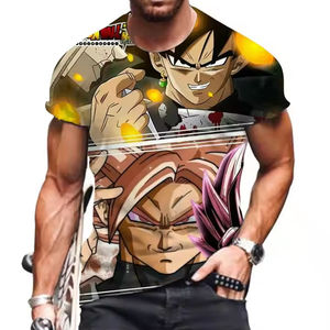 T-shirt pour homme en polyester et coton, surdimensionné, à sublimation totale, de haute qualité, nouveau design personnalisé, vente en gros - Product Image 5