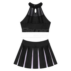 Nouvel arrivage d'uniformes de pom-pom girl personnalisables en polyester 100% respirant léger de haute qualité les plus vendus en ligne - Product Image 4
