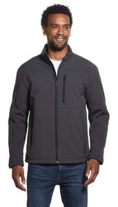Veste softshell à logo personnalisé pour hommes veste de randonnée respirante pour l'escalade veste d'extérieur coupe-vent pour hommes - Product Image 3