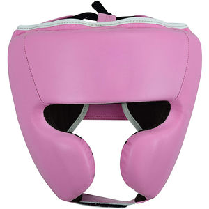 Protège-tête confortable en cuir PU de haute qualité pour la boxe, le MMA, l'entraînement junior, le thaïlandais, le kickboxing, le karaté, le taekwondo, OEM BLUE SIGN - Product Image 1