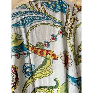 Robe kimono en coton à rayures d'oiseaux, respirante et confortable, pour les loisirs - Product Image 5