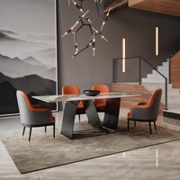 Fauteuil de loisirs contemporain Elvis pour salon - Design ergonomique, siège en cuir synthétique élégant