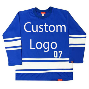 Maillot de hockey réversible en polyester 100 % cousu de qualité supérieure pour hommes, personnalisable, ensemble de sport pour le hockey sur glace - Product Image 6