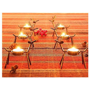 Portavelas decorativo de reno, la mejor calidad, decoración del hogar, portavelas para accesorios de iluminación - Product Image 3
