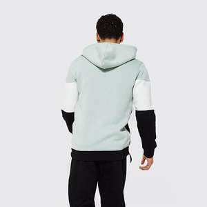 Sweat-shirt en coton zippé pour homme Jogger de sport avec fermeture éclair Vêtements de sport Survêtements - Product Image 2