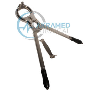 Fórceps de castración de acero inoxidable para uso veterinario, fuente de alimentación Manual, fórceps de castración - Product Image 3