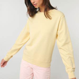 100% coton polaire sweat-shirt en mélange de coton pull ras du cou pour hommes - Product Image 3