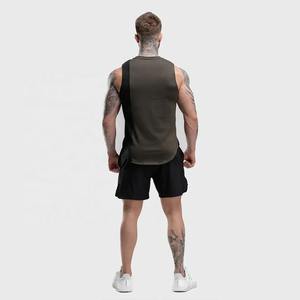 Camiseta sin mangas deportiva para hombre, personalizada, venta al por mayor - Product Image 2