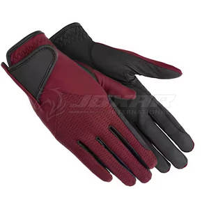 Gants d'équitation durables avec poignée renforcée et gants d'équitation en tissu extensible respirant - Product Image 1