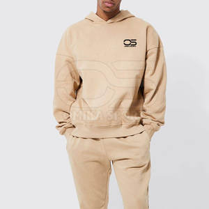 Chándal de gran tamaño para hombre de estilo urbano para trajes de moda callejera Chándal de gran tamaño para hombre de ajuste relajado - Product Image 2