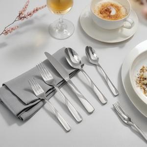 Ensemble de couverts en acier inoxydable robuste pour usage commercial et événements festifs |   Vaisselle écologique et fiable pour les cuisines - Product Image 4