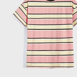 2026 Summer Men's Oversized <b>T</b>-<b>Shirt</b> 100% Cotton Loose Fit Short Sleeves Casual Streetwear Tee <b>High</b> Quality Custom Logo Available - Product Image 5