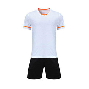 Maillot de football unisexe tendance, maillot de football, uniforme, 100% polyester, col en V, manches courtes, coupe automatisée, uniforme de football - Product Image 1