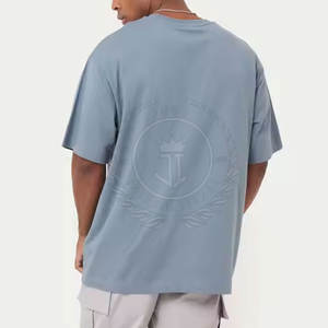 Camisetas Formales de Punto, Hechas en Fábrica, Precio al por Mayor, Estilo Holgado, Corte Regular, Ropa para Adultos, Ecológicas, Transpirables, de Alta Calidad - Product Image 2