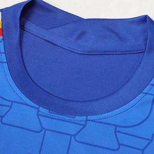 ราคาขายส่งการออกแบบใหม่ที่กำหนดเอง Sublimated ระบายอากาศโพลีเอสเตอร์100% ฟุตบอลเครื่องแบบ - Product Image 3