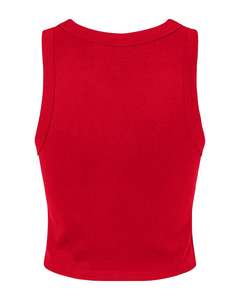 Haut court pour femmes femmes t-shirt Bella toile femmes Micro côtes Muscle culture débardeurs t-shirts - Product Image 5