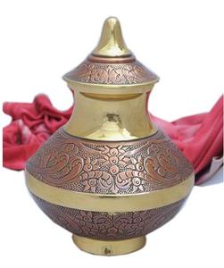 Urna Funeraria Americana CHARLES para Cenizas Humanas, Urna Moderna de Diseño Funerario CHARLES, Urna Decorativa de Metal para Cenizas - Product Image 5